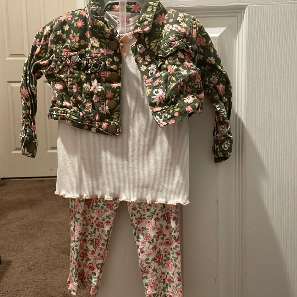 Little lass baby matching set